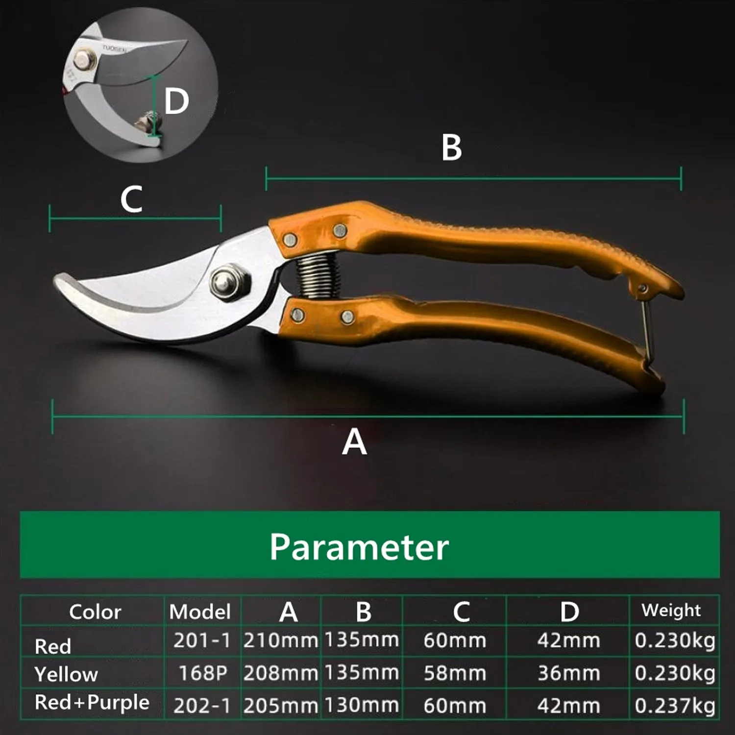 0582 Garden Shears Pruners Scissor