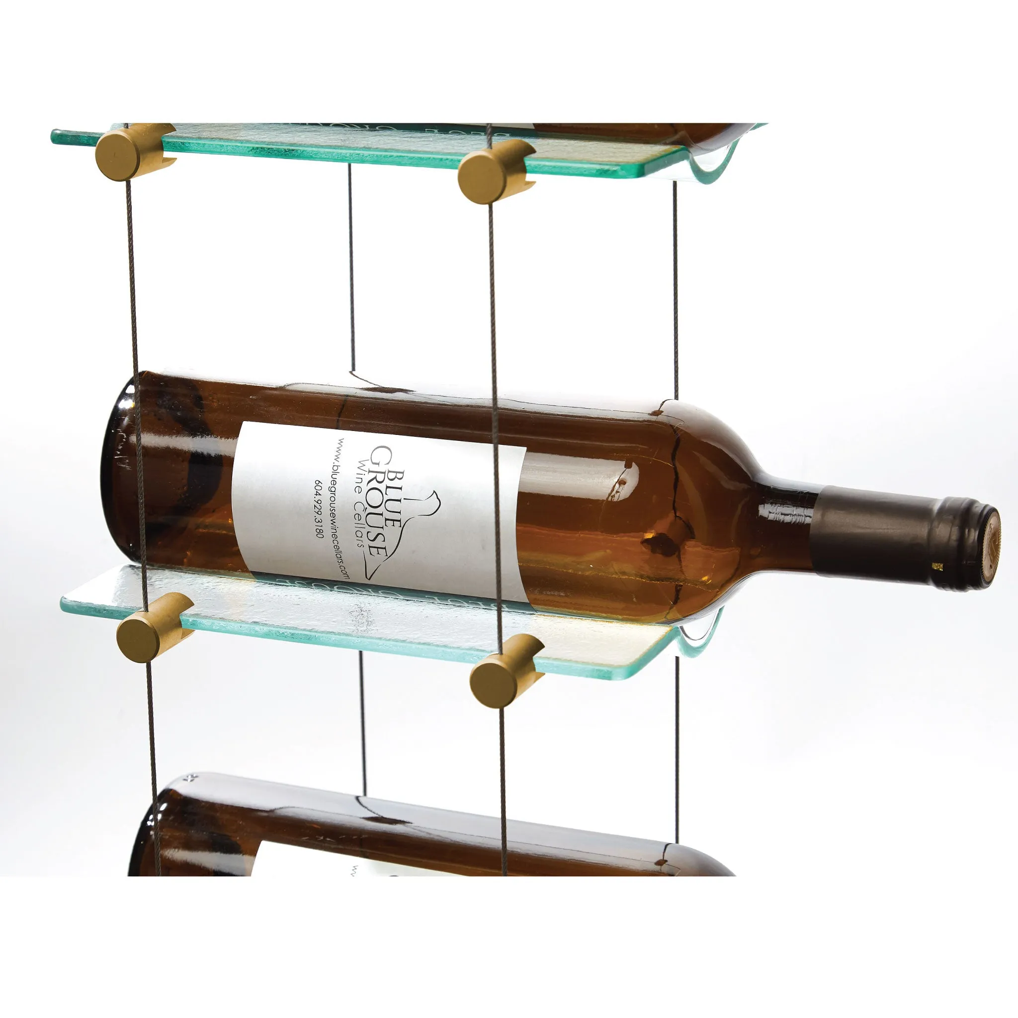 12 Bottle Float Cable Wine Racking Display Kit