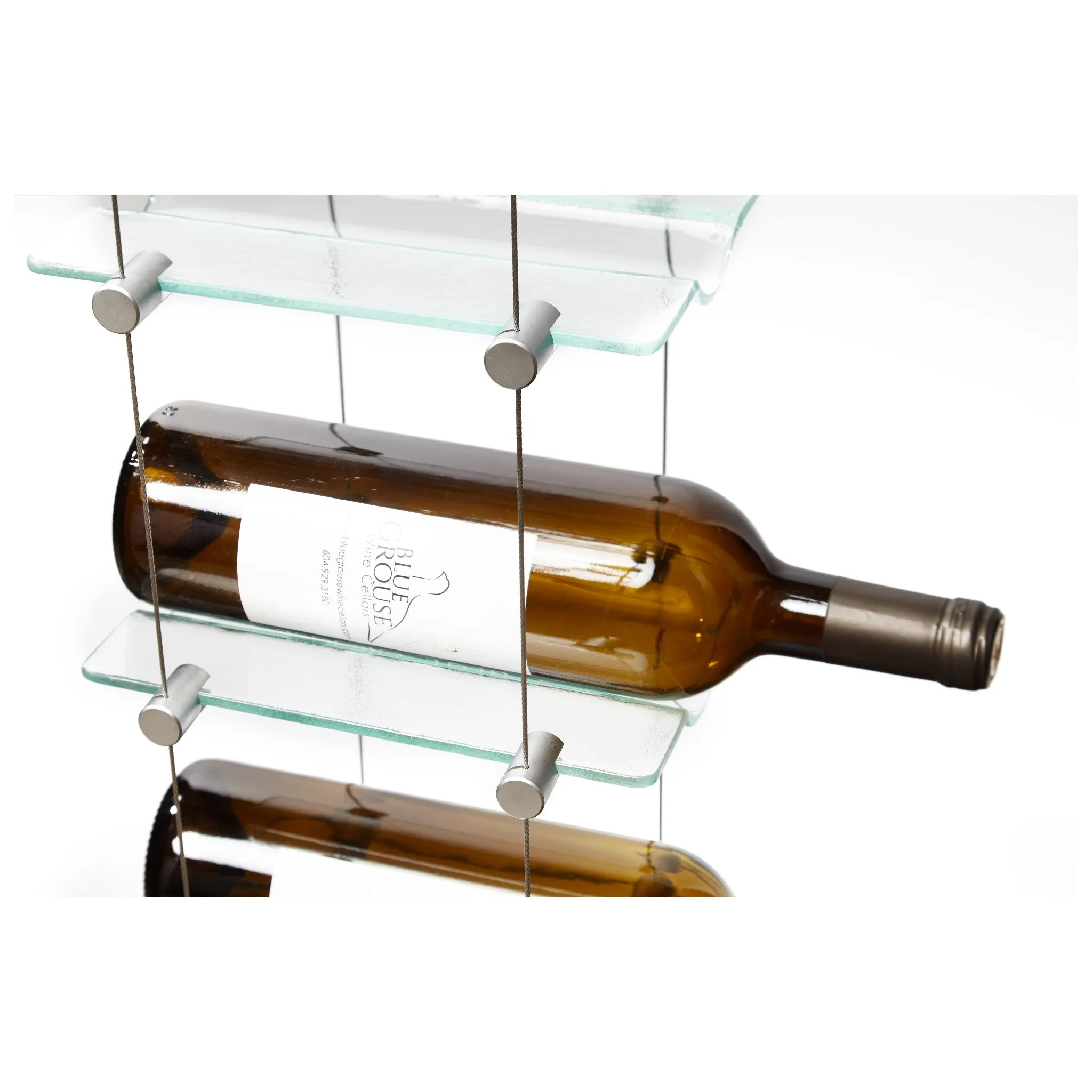 12 Bottle Float Cable Wine Racking Display Kit