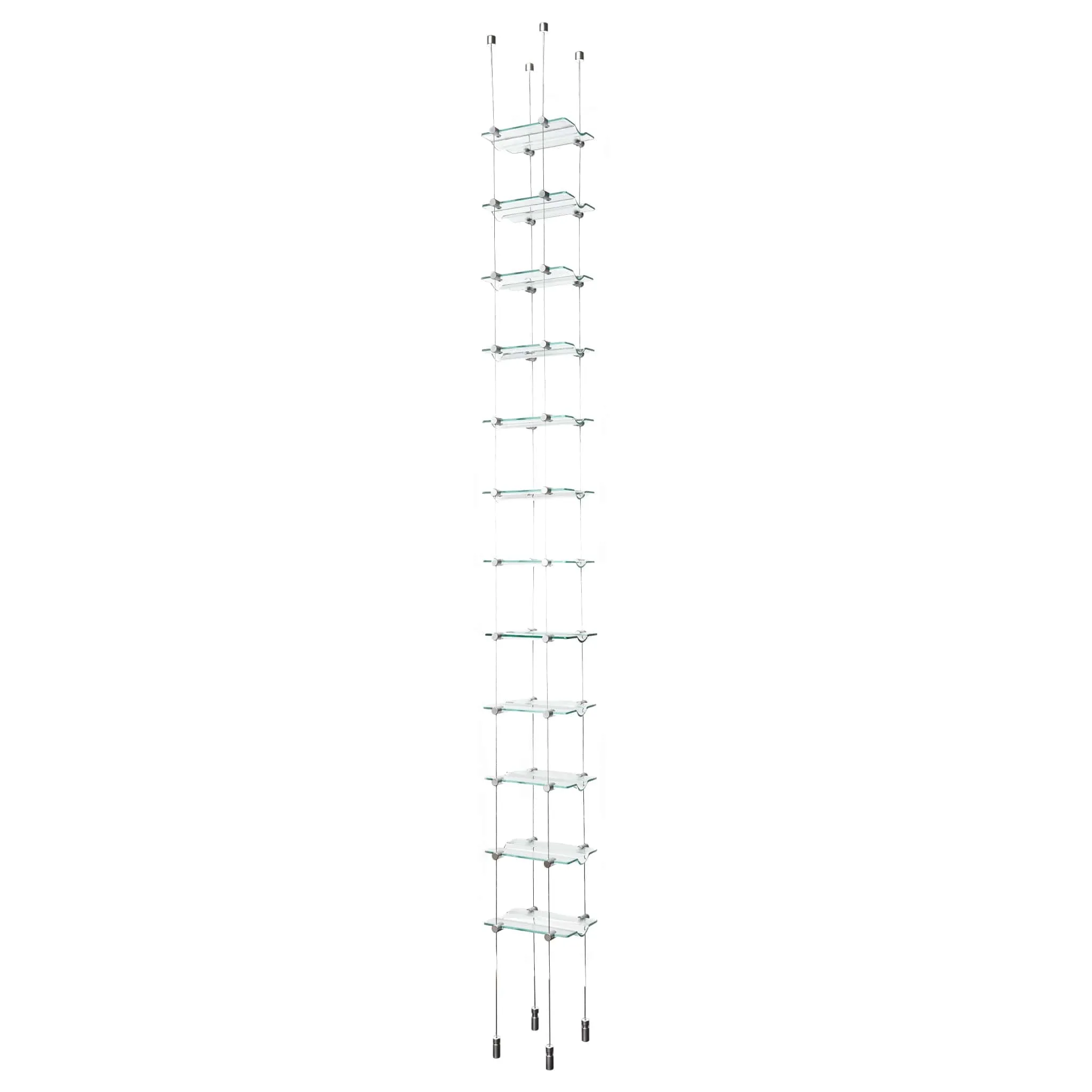 12 Bottle Float Cable Wine Racking Display Kit