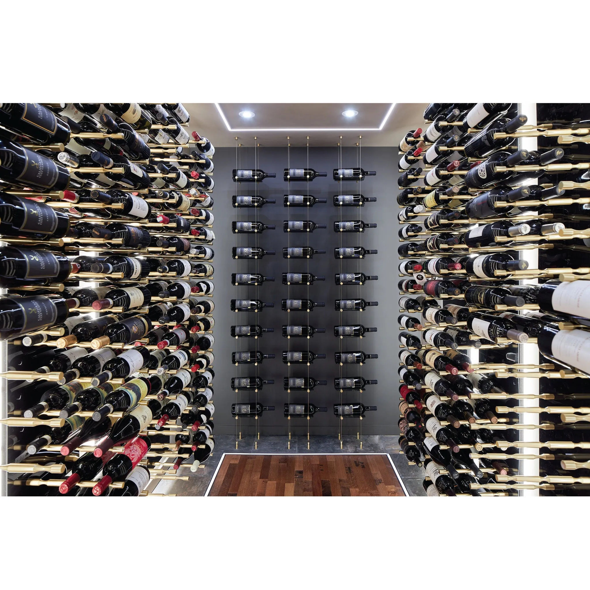 12 Bottle Float Cable Wine Racking Display Kit