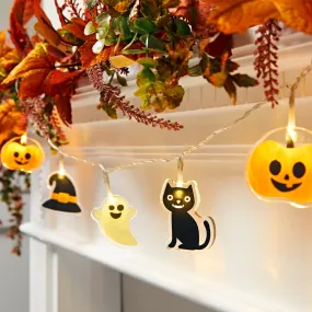 12 Halloween Battery Fairy Lights