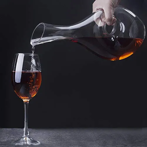 1200mL Lead-Free Premium Crystal Glass Wine Decanter