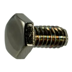 1/4"-20 x 1/2" Black Chrome Hex Cap Screws (12 pcs.)