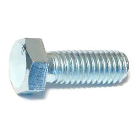 3/8"-16 x 1" Zinc Plated Grade 2 / A307 Steel Coarse Thread Hex Bolts