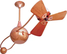 40" Ceiling Fan from the Brisa 2000 Collection in Polished Copper Finish by Matthews Fan Company