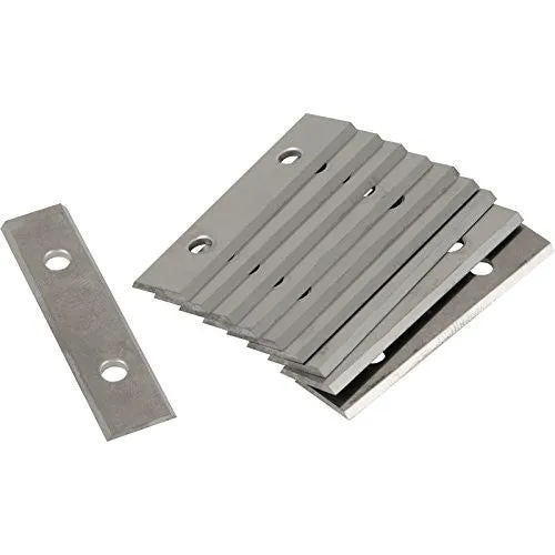 50mm Tungsten Carbide Replacement Scraper Blades - 10 Pack