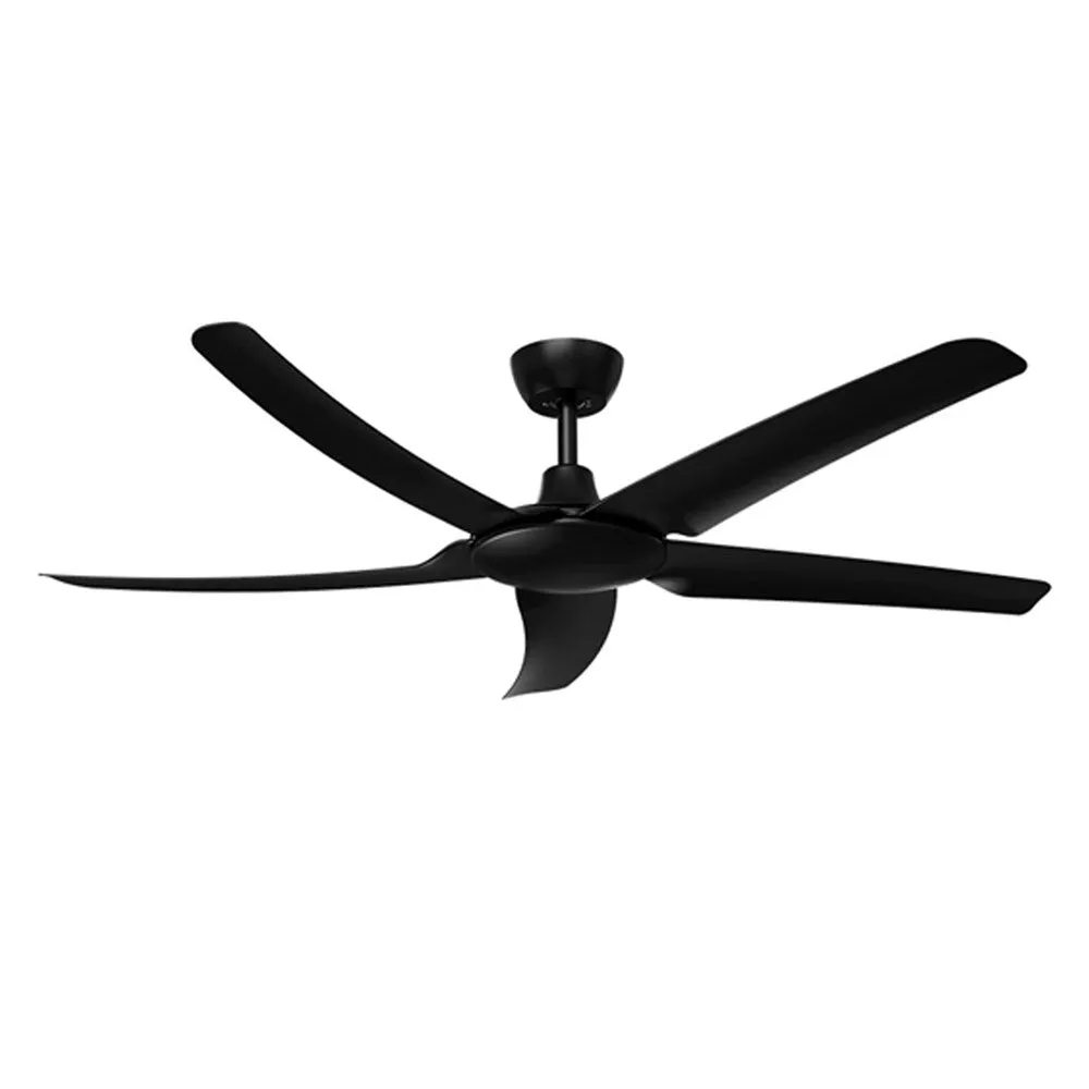 56" Hover DC Ceiling Fan Black, White 60060, 60061 Domus Lighting