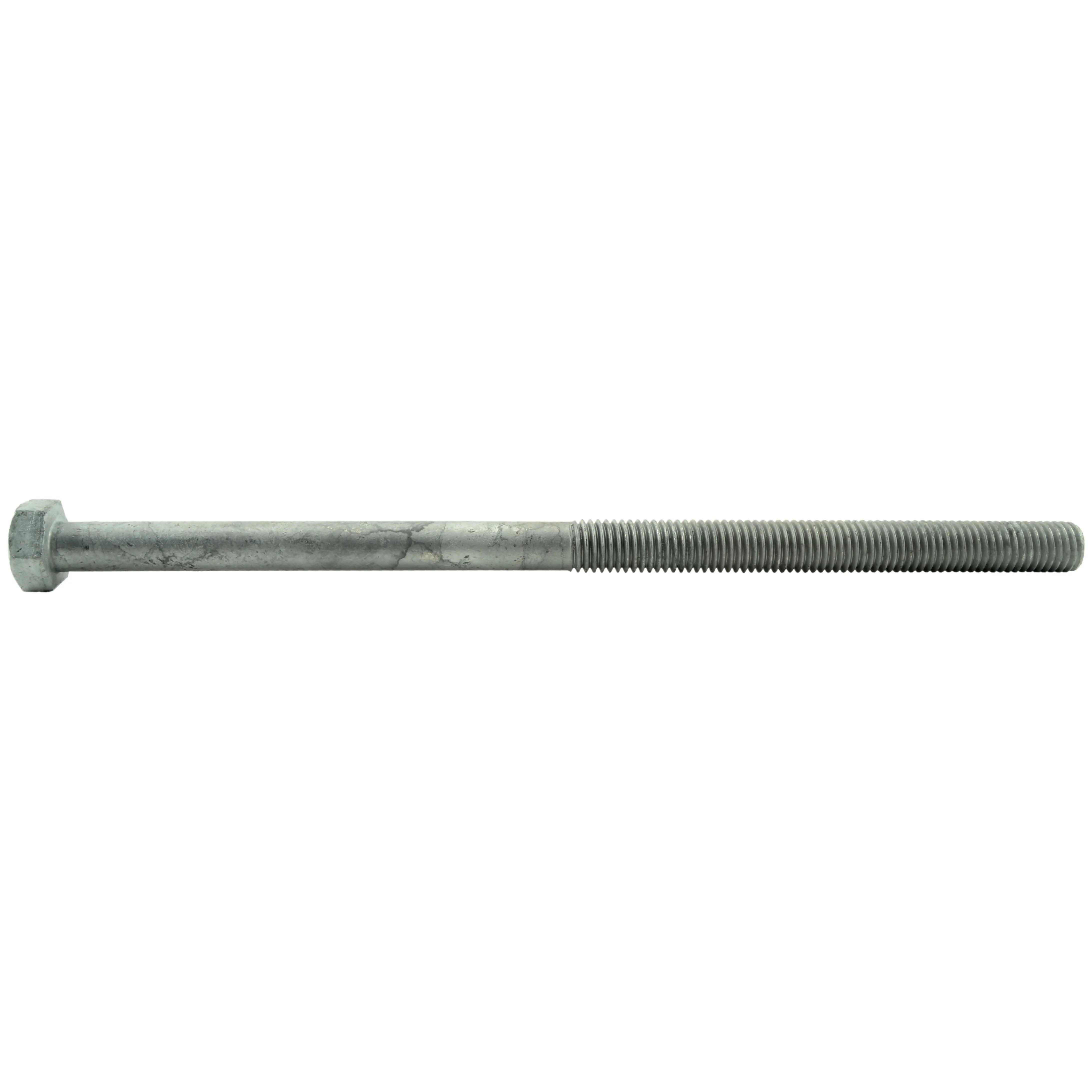 5/8"-11 x 12" Hot Dip Galvanized Steel Coarse Thread Hex Cap Screws