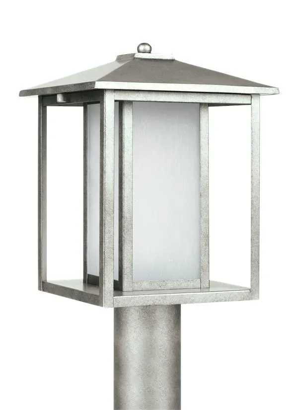 89129EN3-12, One Light Outdoor Post Lantern , Hunnington Collection