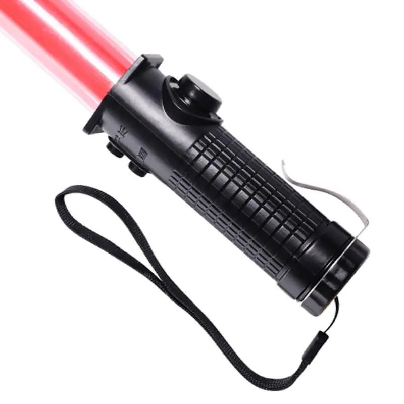 A-293 Battery Type LED Traffic Baton Marshally Wand Flashlight