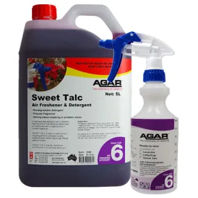 Agar Sweet Talc Detergent and Air Freshener