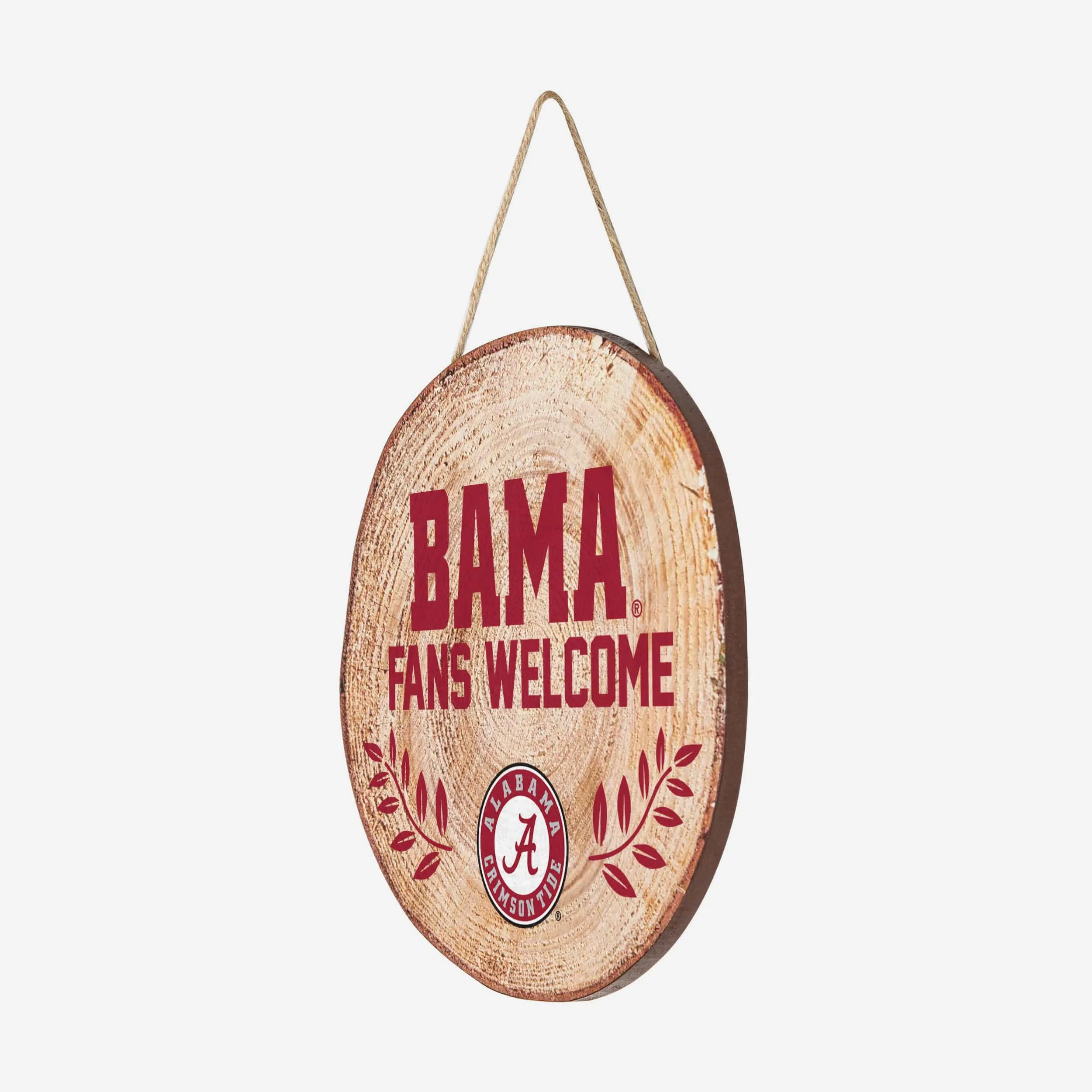 Alabama Crimson Tide Wood Stump Sign