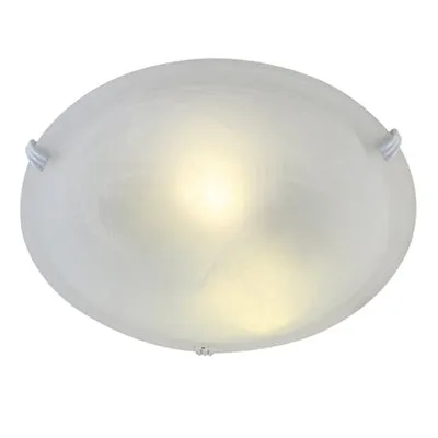 Alabaster Ceiling Light 300mm White