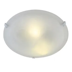 Alabaster Ceiling Light 300mm White