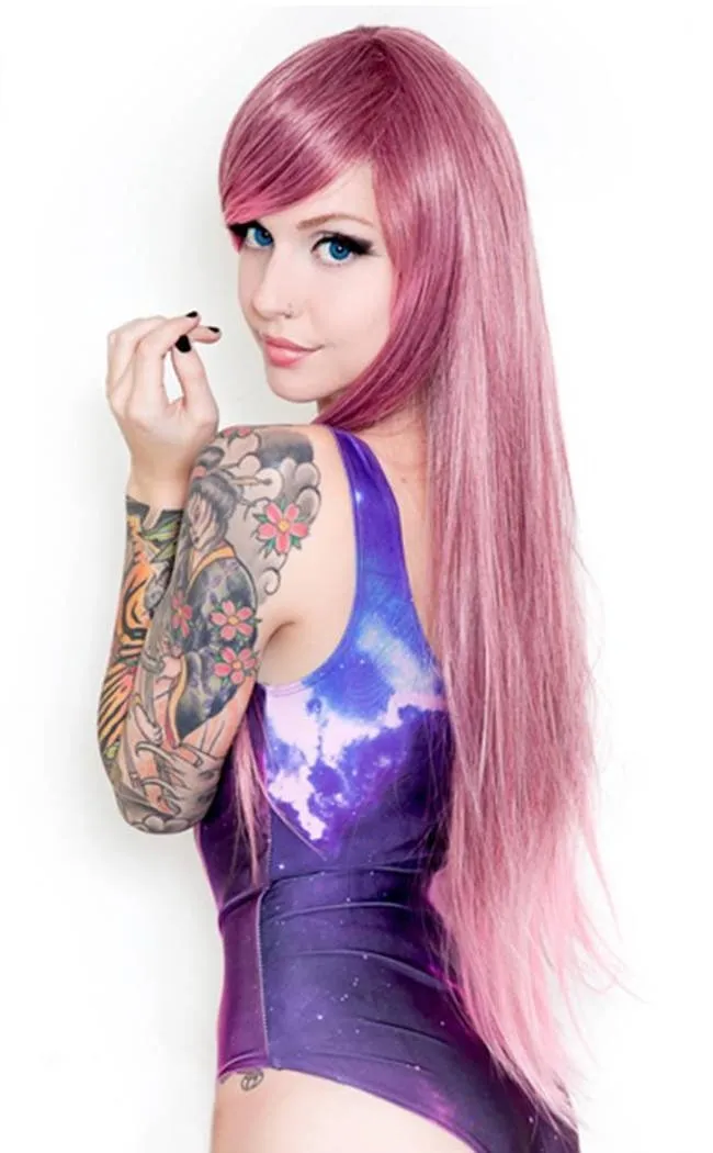 Alexa Ombre Rose Fade Long Wig