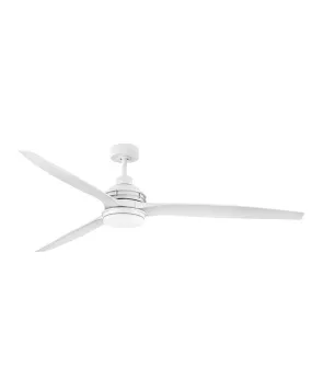 Artiste 72" LED Ceiling Fan in Matte White