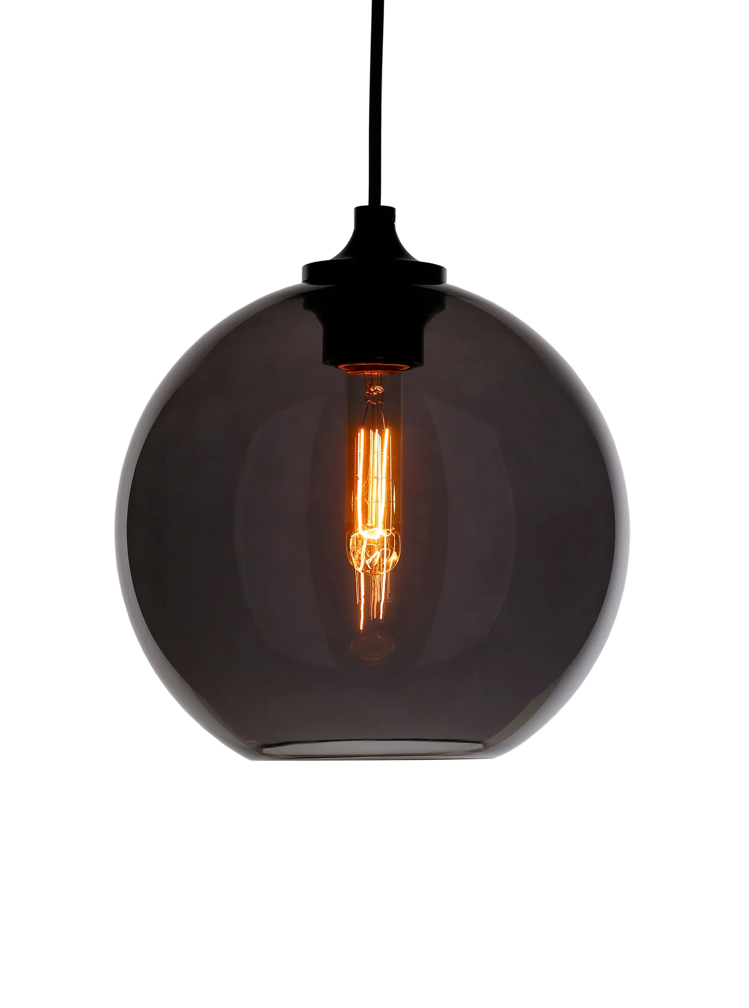 Ball Mouth-blown Glass Pendant Light