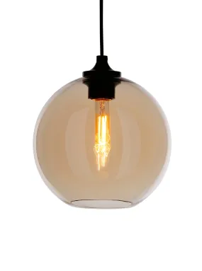 Ball Mouth-blown Glass Pendant Light