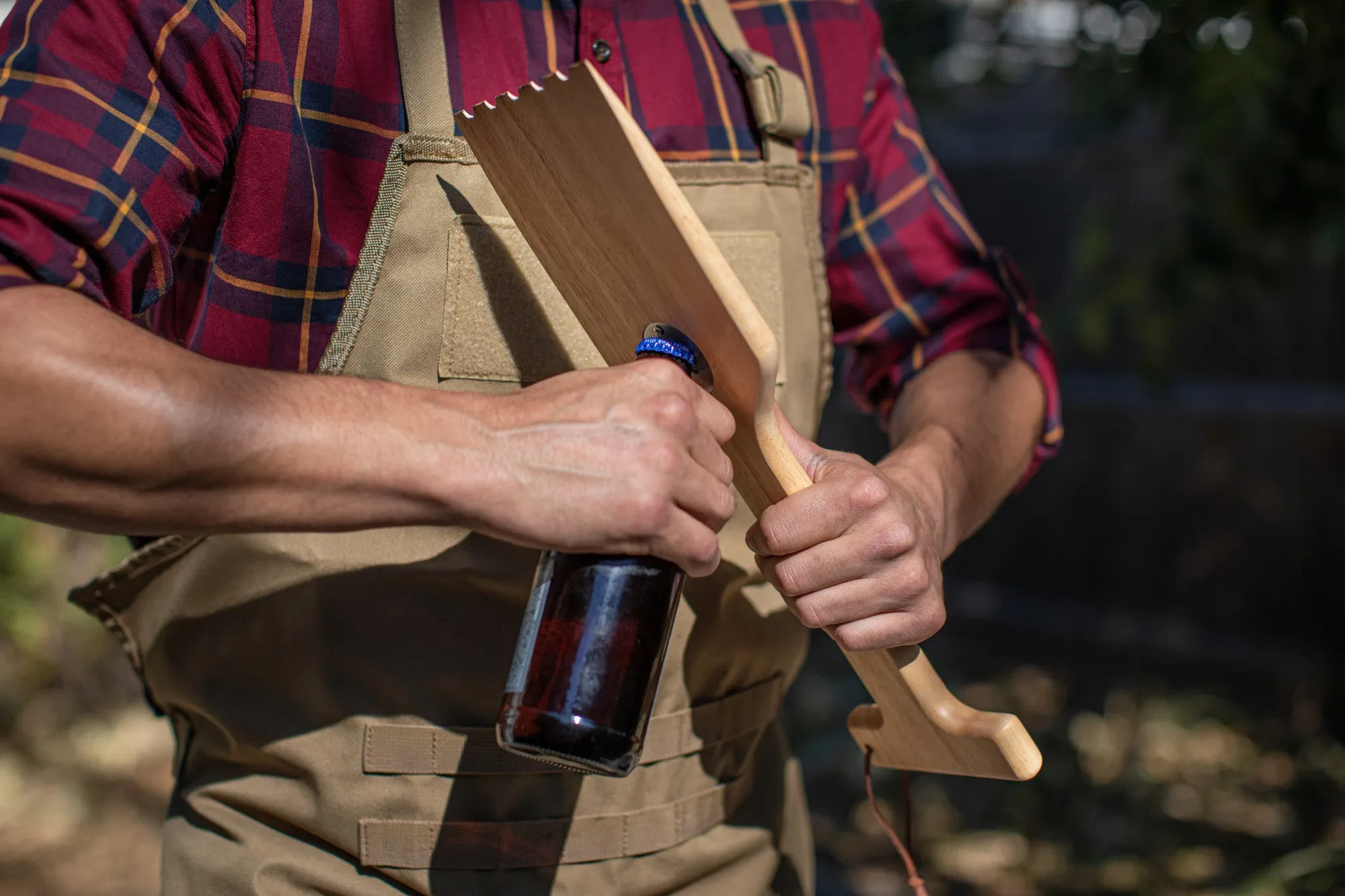 Baltimore Orioles - Hardwood BBQ Grill Scraper with Bottle Opener