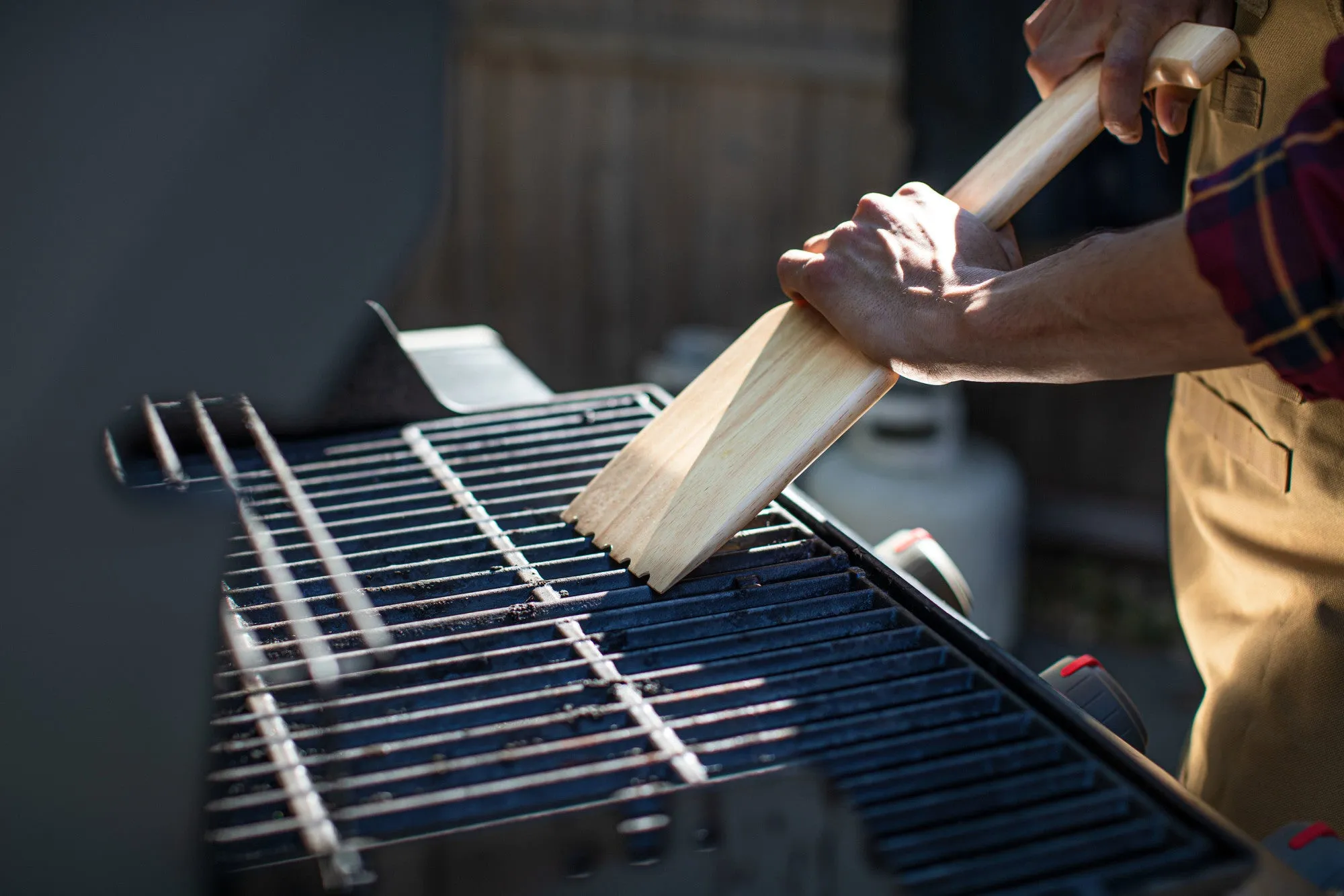 Baltimore Orioles - Hardwood BBQ Grill Scraper with Bottle Opener