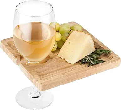 Bamboo Appetizer Buffet Plate