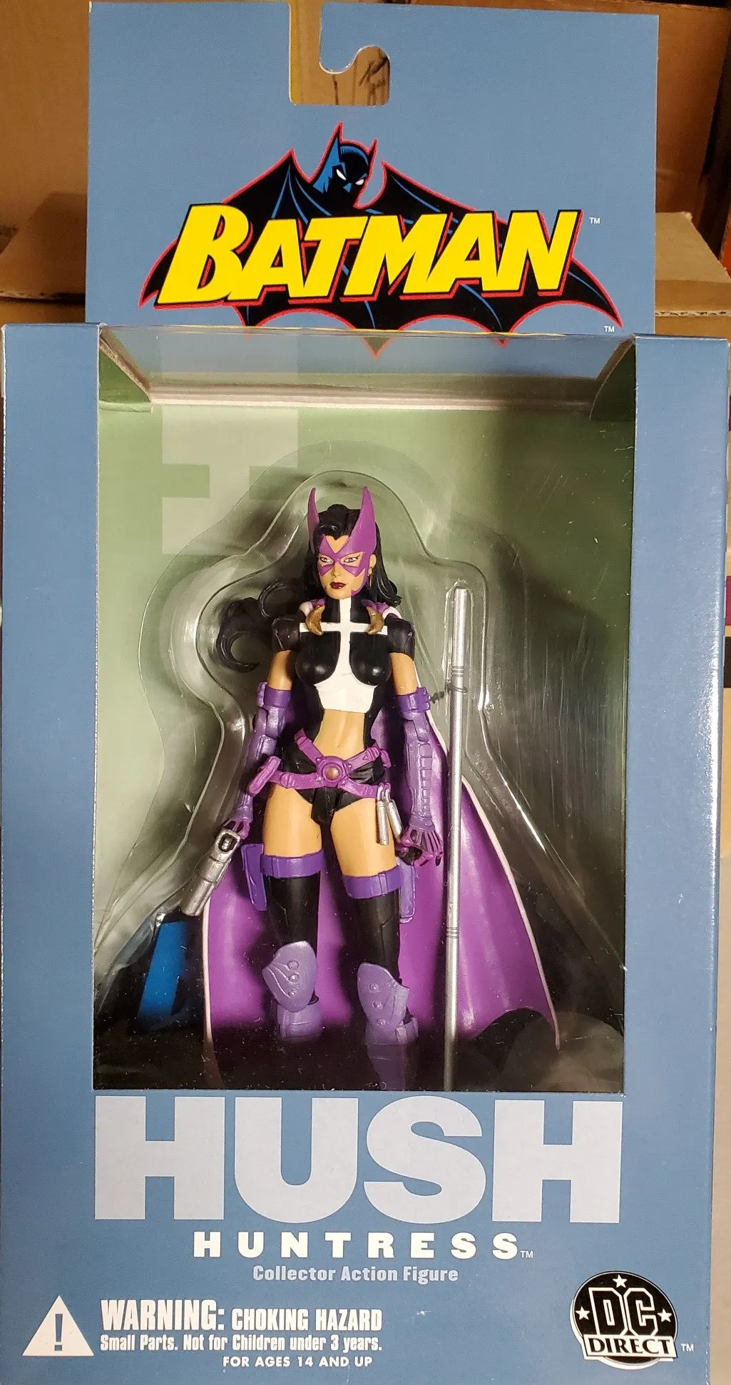 Batman Hush series 1 HUNTRESS Collector Series action figure by DC Direct