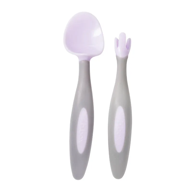 B.box Toddler Cutlery Set (Boysenberry)