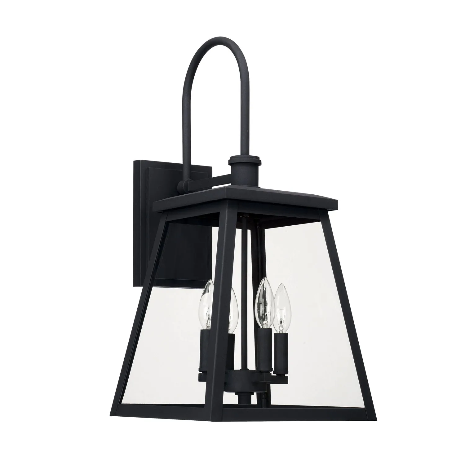 BELMORE 4 LIGHT OUTDOOR WALL LANTERN