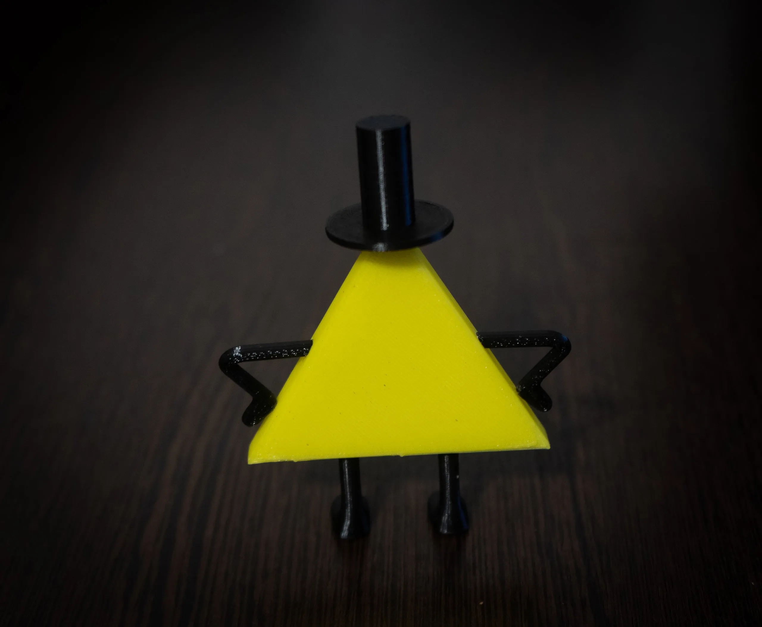 Bill Cipher Gravity Falls Figurine - Collectible Statue