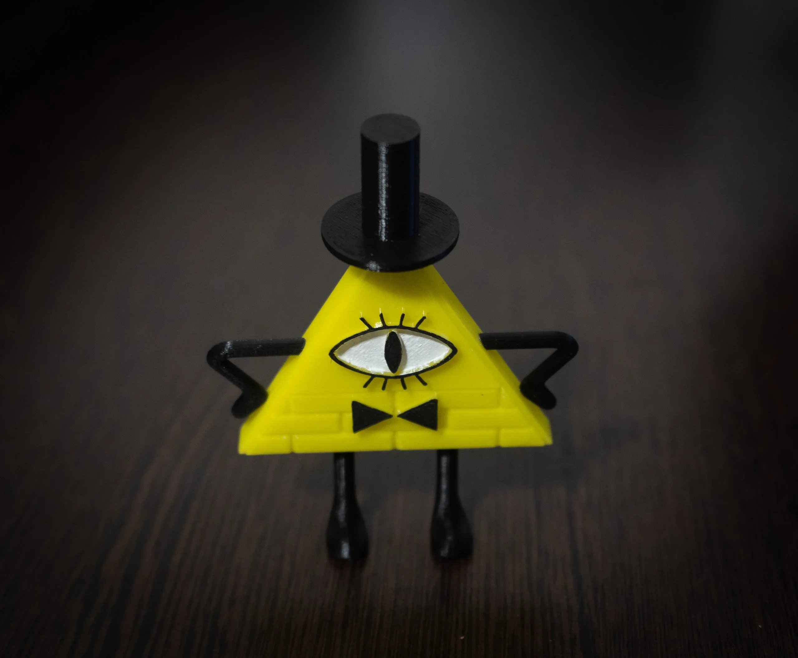 Bill Cipher Gravity Falls Figurine - Collectible Statue