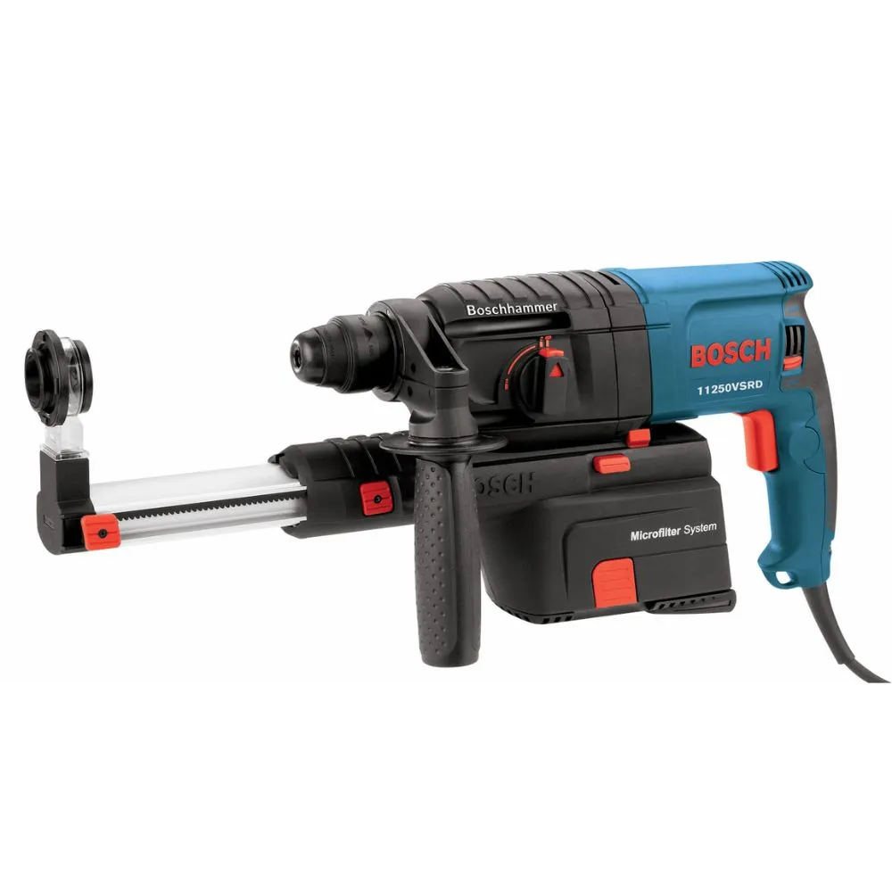 Bosch 11250VSRD SDS-Plus Bulldog 7/8" Rotary Hammer with Dust Collection