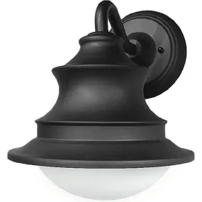 Butler 11 in. LED Outdoor Wall Sconce 3000K Black Finish