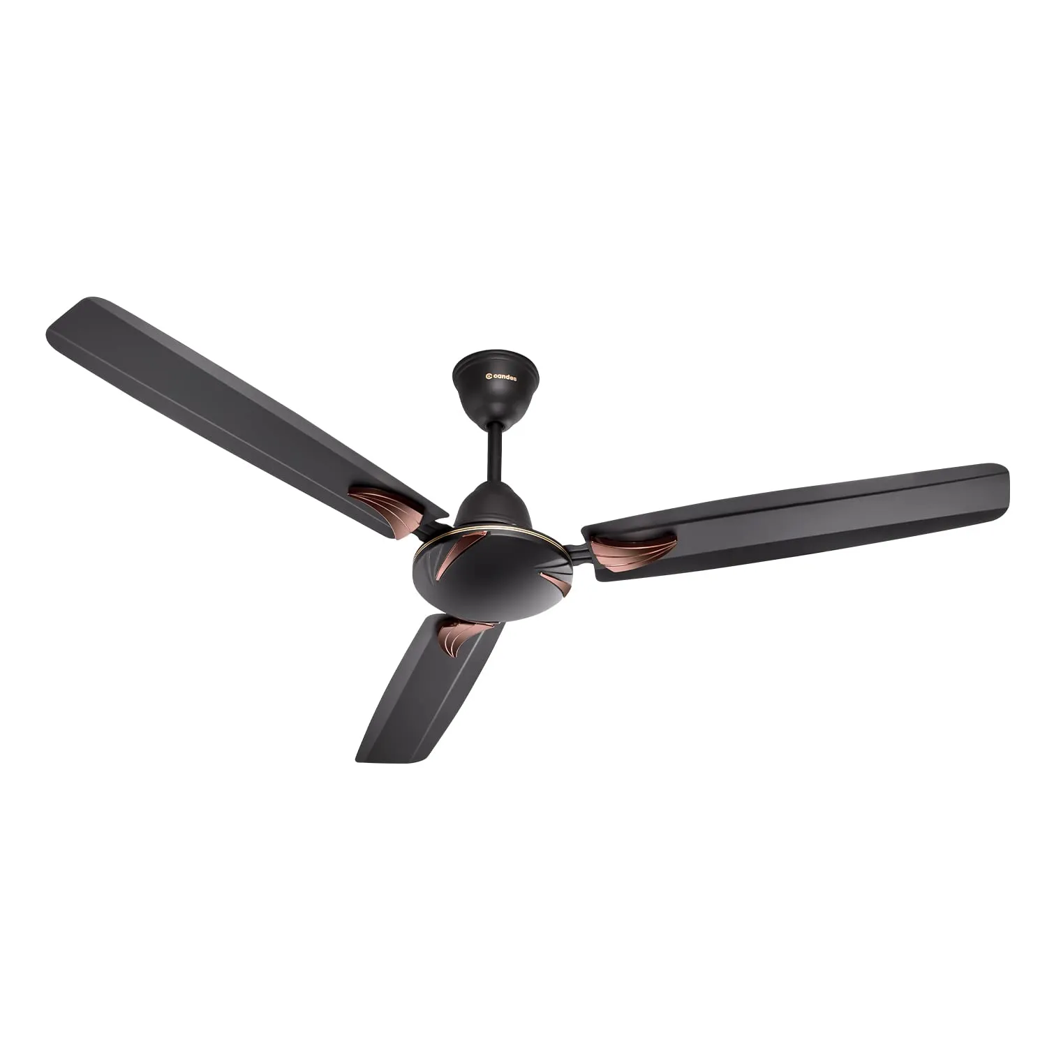 Candes Lynx High Speed Anti-dust Decorative 5 Star Rated Ceiling Fan 2 Yrs Warranty (1200MM, Coffee Brown)