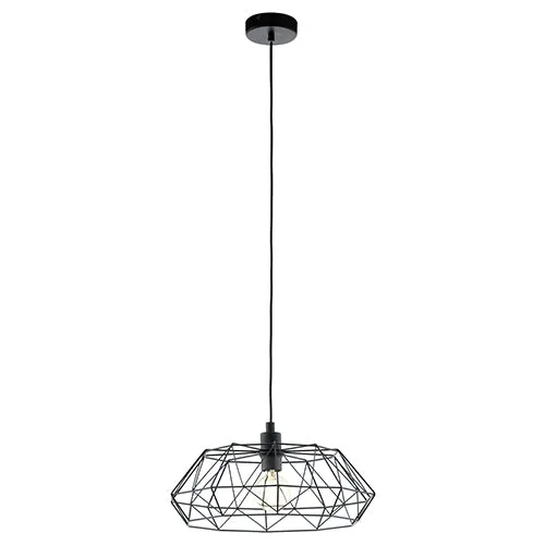 Carlton2 Pendant 455Mm Black