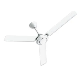 Ceiling Fan White With Silver Ring 56 Inch