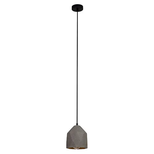 Cement Pendant 170Mm Grey Sandstone