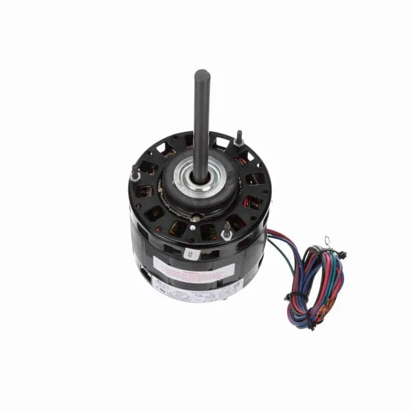 Century Direct Drive Motor, 1050 RPM, 1/5-1/8-1/10 HP, 208-230 V, 42 Frame, Open Air Over