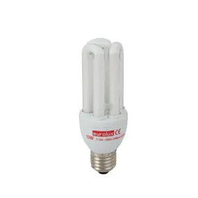 CFL 3U E27 15w Cool White 110v