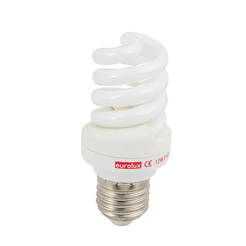 CFL Mini Spiral E27 12w 2700K Blister