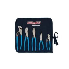 Channellock TOOL ROLL-52 5PC Professional Tool Set with Tool Roll