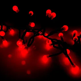 Christmas LED Lights 1000 Berry String Red