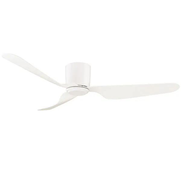 City Ceiling Fan with DC Motor & Remote 52″ White by Mercator