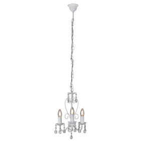 Cleo 3Lt Chandelier 255Mm White