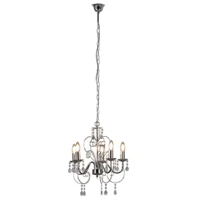 Cleo 5Lt Chandelier 420Mm Chrome