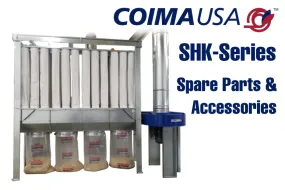 Coima SHK Series Dust Collector - Spare Parts & Accessories