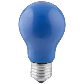 Coloured Globe E27 40w Blue