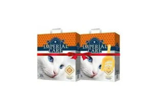 Combo MPERIAL CARE premium clumping cat litter 10L 2bags and gift Cat litter shovel.