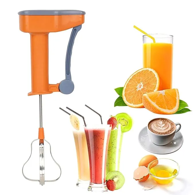 Comfort Kitchenware Hand Held Kitchen Mixer and Blender, Power Free