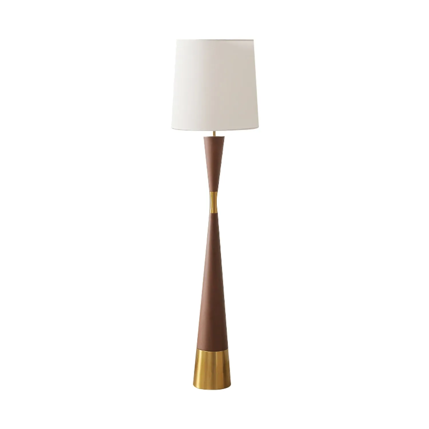 Cone Waist Floor Lamp